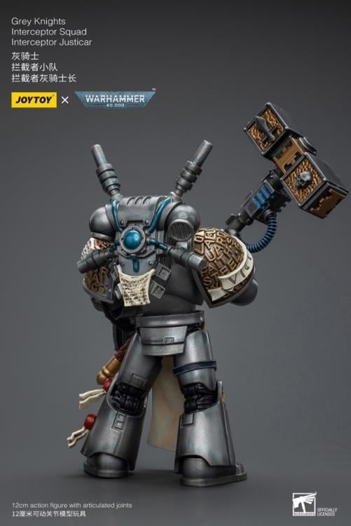 JoyToy Warhammer 40K Grey Knights Interceptor Squad Interceptor Justicar 1/18 Scale Action Figure - View 9