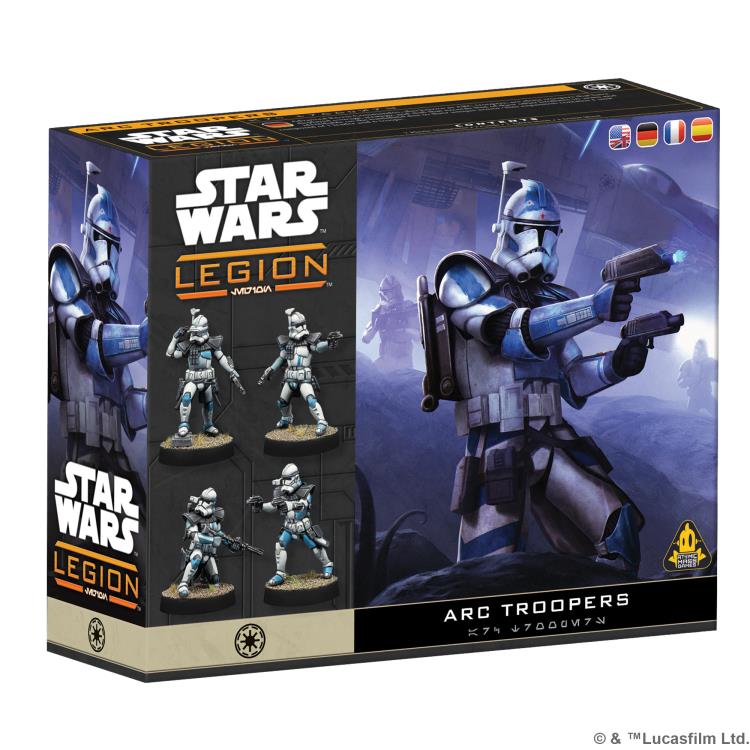 Atomic Mass Games Star Wars: Legion ARC Troopers Unit Expansion Miniatures for the Legion Game - View 5