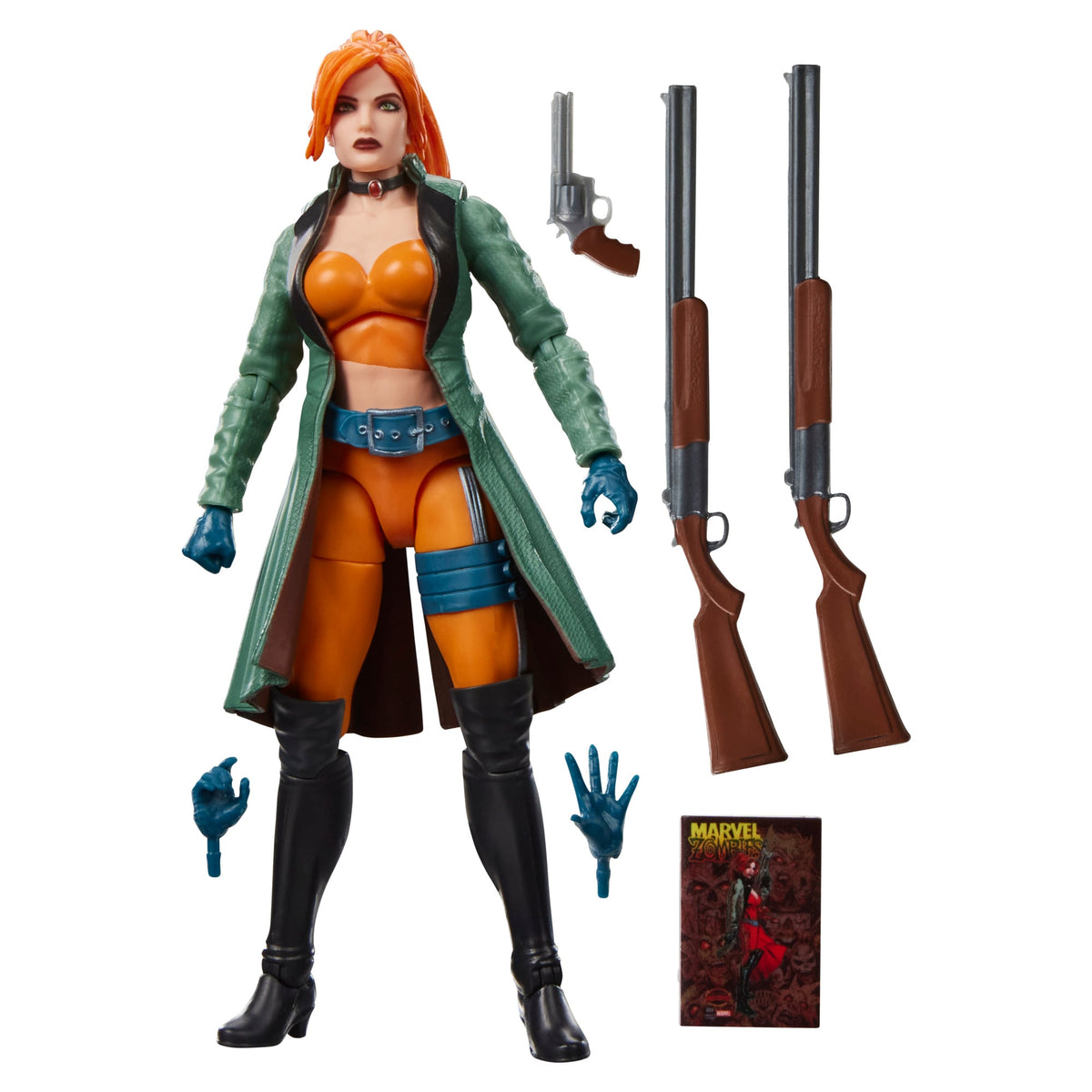 Hasbro Marvel Zombies #1 Marvel Legends Marvel's Elsa Bloodstone Action Figure - View 8