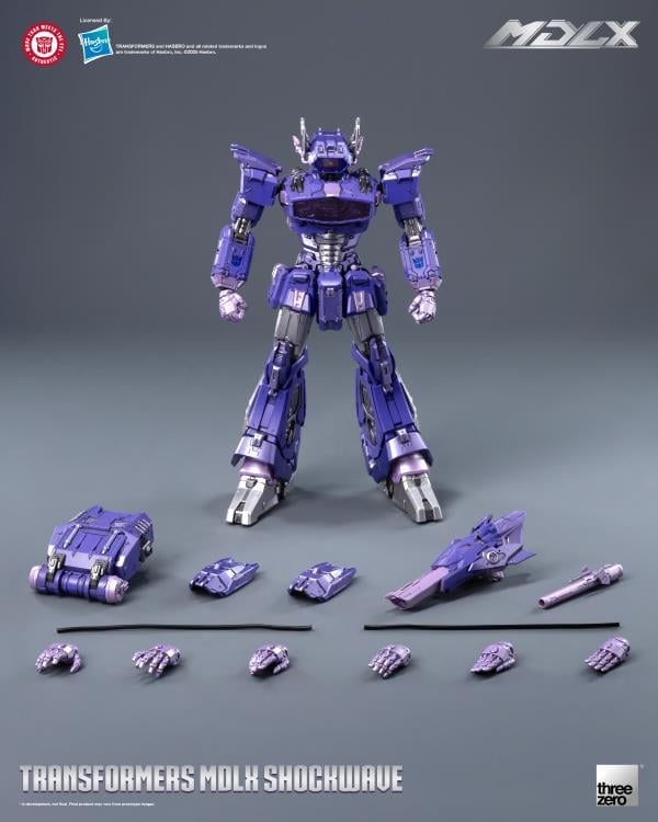 threezero Transformers MDLX Shockwave 7.3-Inch Articulated Action Figure - View 16