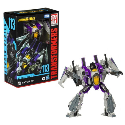 Hasbro Transformers: Bumblebee Studio Series 113 Voyager Skywarp 6.5-Inch Figure - View 5