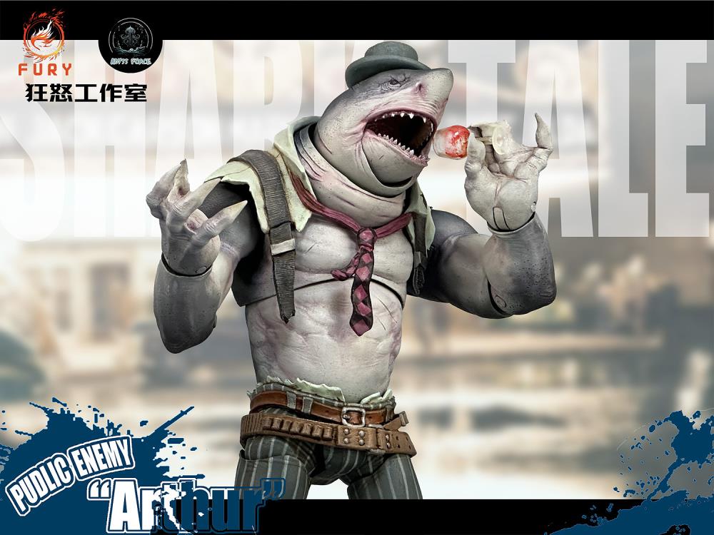 Fury Toys Abyss Force Arthur 1/12 Scale 8-Inch Plastic Action Figure - View 16