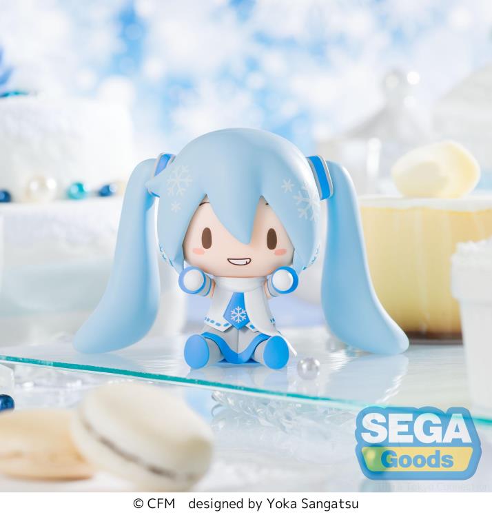 Sega Vocaloid Fuwa Petit Snow Miku Chibi Figure 3-Inch - View 4