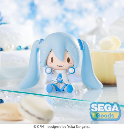 Sega Vocaloid Fuwa Petit Snow Miku Chibi Figure 3-Inch - View 4