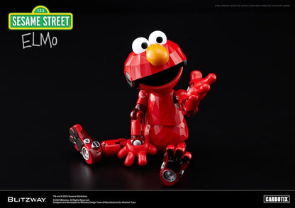 Blitzway Sesame Street Carbotix Elmo Action Figure, 6.7-Inch ABS and Die-Cast - View 14