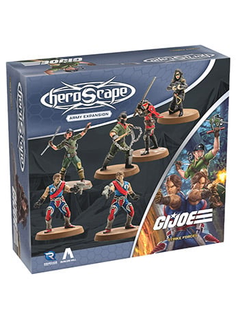 Renegade Game Studios G.I. Joe Heroscape Strike Forces Army Expansion (Unpainted)