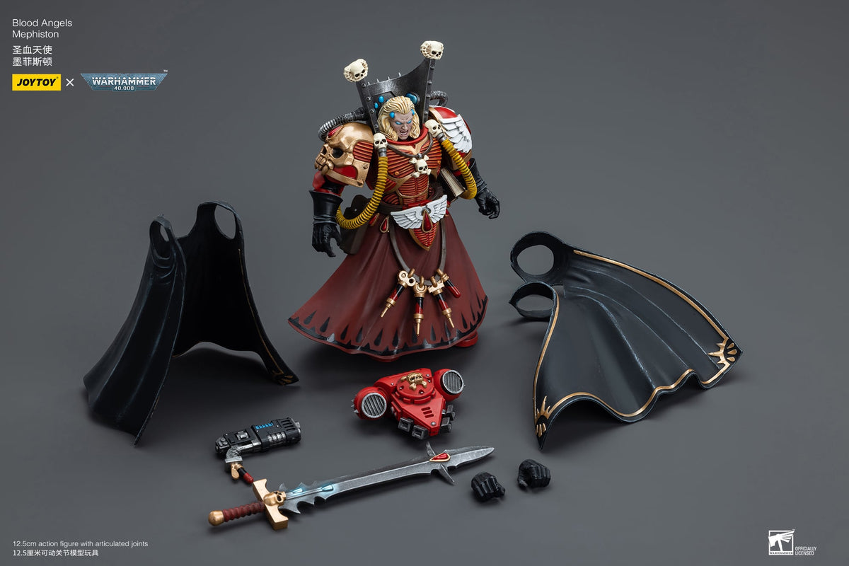 JoyToy Warhammer 40K Blood Angels Mephiston 1/18 Scale Action Figure (5-Inch) - View 12