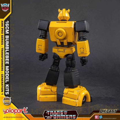 Yolopark Transformers Generation 1 AMK Pro Bumblebee 6.3-Inch ABS Model Kit with Spike - View 8