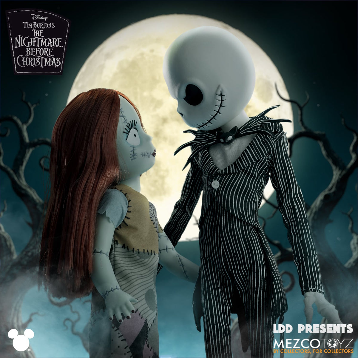 Mezco Toyz LDD Presents: The Nightmare Before Christmas Jack Skellington 10-Inch Collectible - View 11
