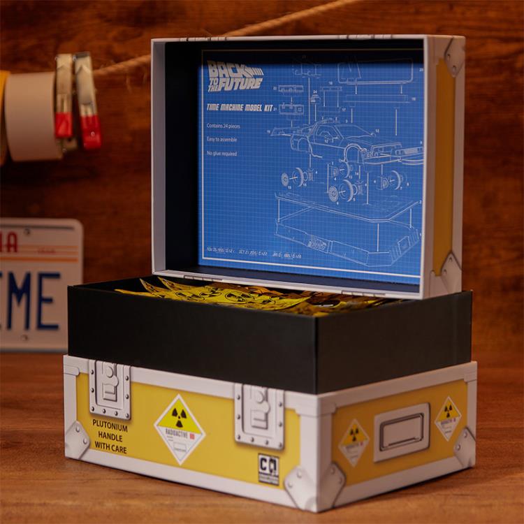 Numskull Back to the Future Countdown Character Time Machine Plastic Model Kit - View 5