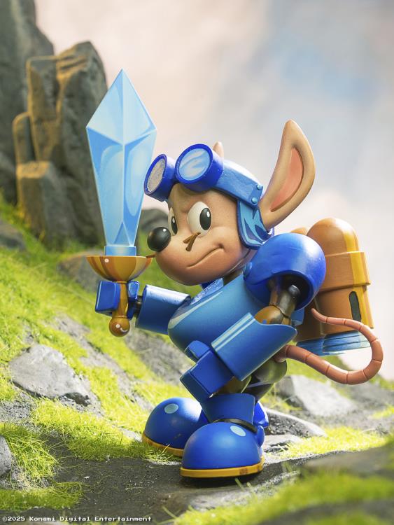 Premium DNA Rocket Knight Adventures Signature Collection Sparkster 1/12 Scale Action Figure - View 9