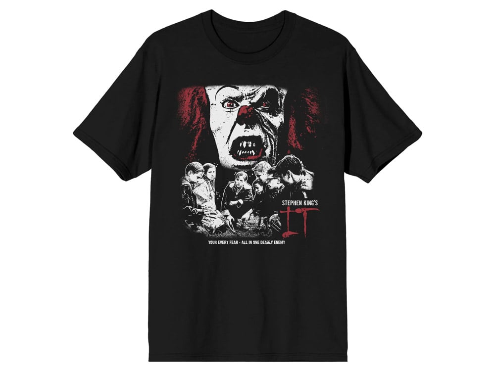 Bioworld IT (1990) Stephen King Pennywise and Children Cotton T-Shirt - View 2