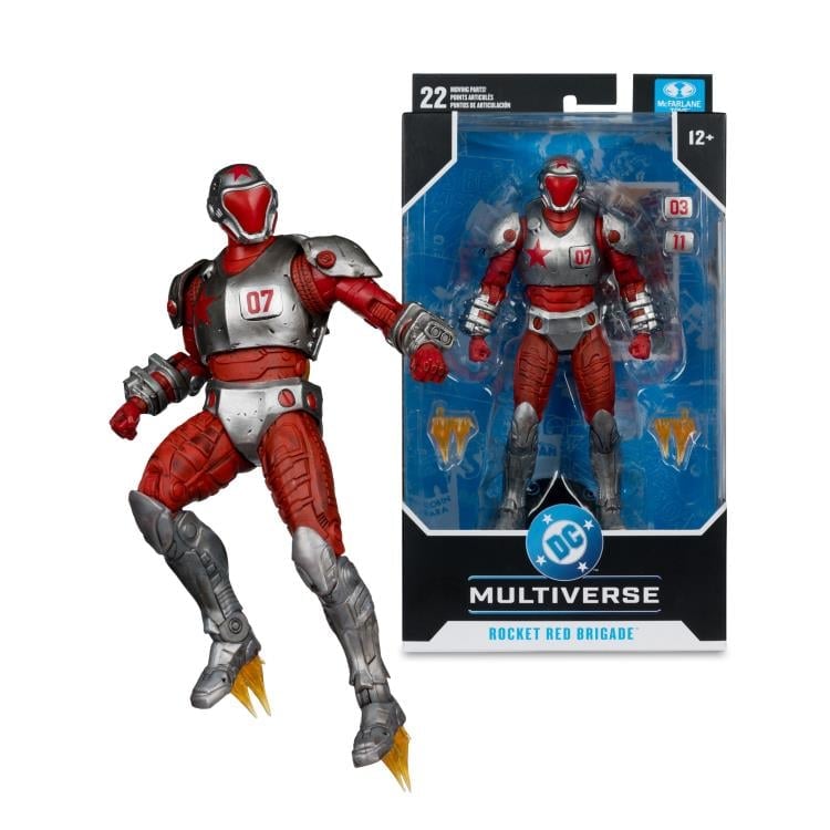 McFarlane Toys DC Multiverse Justice League: Generation Lost Rocket Red Brigade Action Figure - View 8