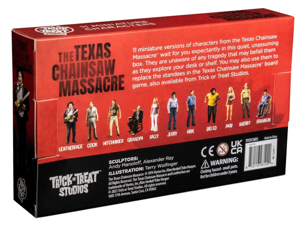 Trick or Treat Studios The Texas Chainsaw Massacre (1974) Leatherface Miniatures Set - View 6