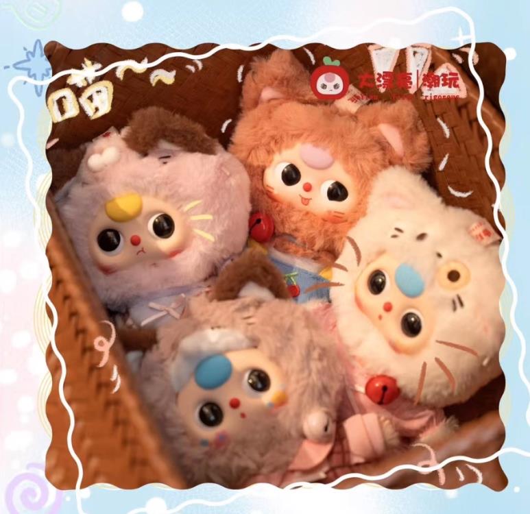 Cureplaneta Baby Three Kitten Wardrobe Random Vinyl Plush Toy - View 6