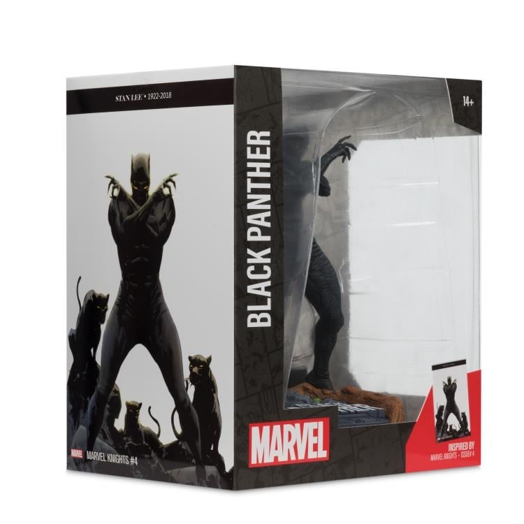 McFarlane Toys Marvel Comics Black Panther (Marvel Knights #4) 1/10 Scale Action Figure - View 6