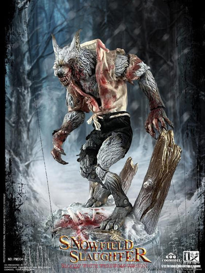 COO Model Palmtop Monsters Snowfield Slaughter Bloody White Werewolf Deluxe Ver. 1/12 Scale Figure - View 5