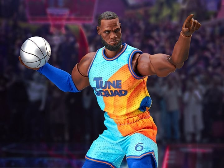 Beast Kingdom Space Jam: A New Legacy Dynamic 8ction Heroes DAH-047 LeBron James Figure - View 2