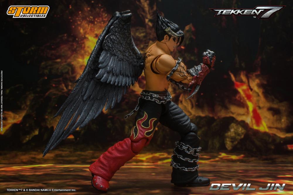 Storm Collectibles Tekken 7 Devil Jin 1/12 Scale Action Figure - View 13