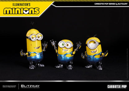 Blitzway Minions Carbotix Pop Bob, Stuart & Kevin Deluxe Ver. Action Figure Three-Pack - View 5