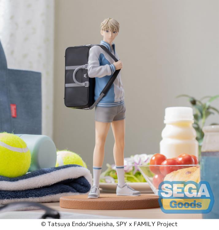Sega Spy x Family Luminasta Loid Forger Tennis Ver. Figure, 8.3 Inches - View 3