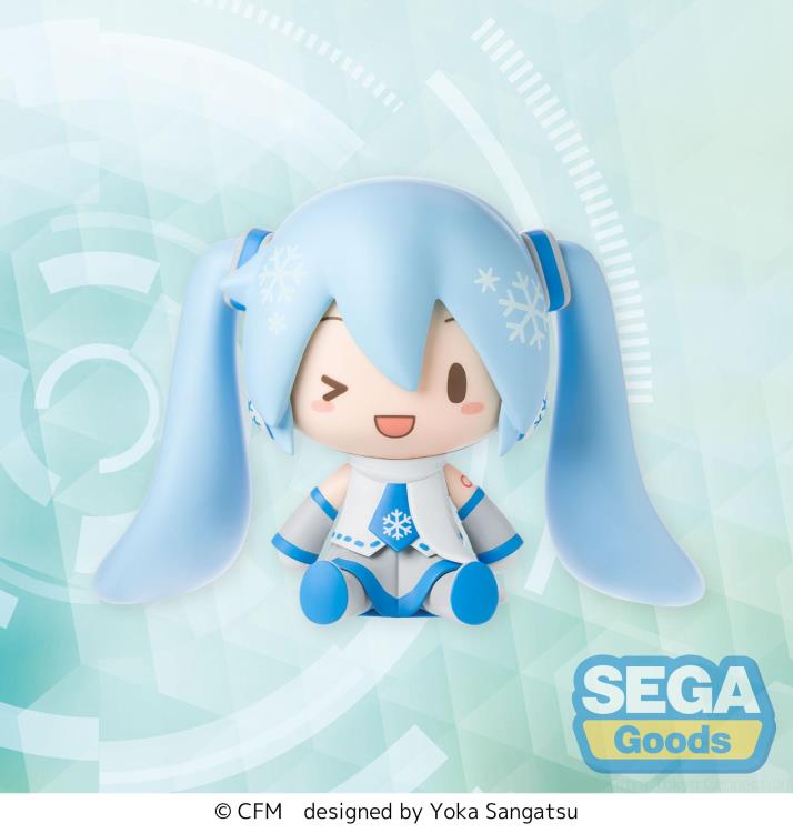 Sega Vocaloid Fuwa Petit Snow Miku Chibi Figure 3-Inch - View 7