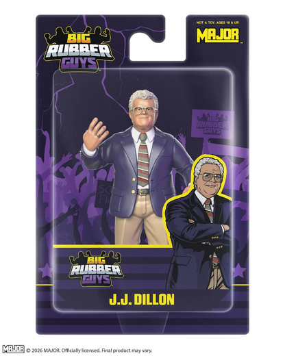 Major Big Rubber Guys J. J. Dillon 8-Inch Wrestling Figure - View 3