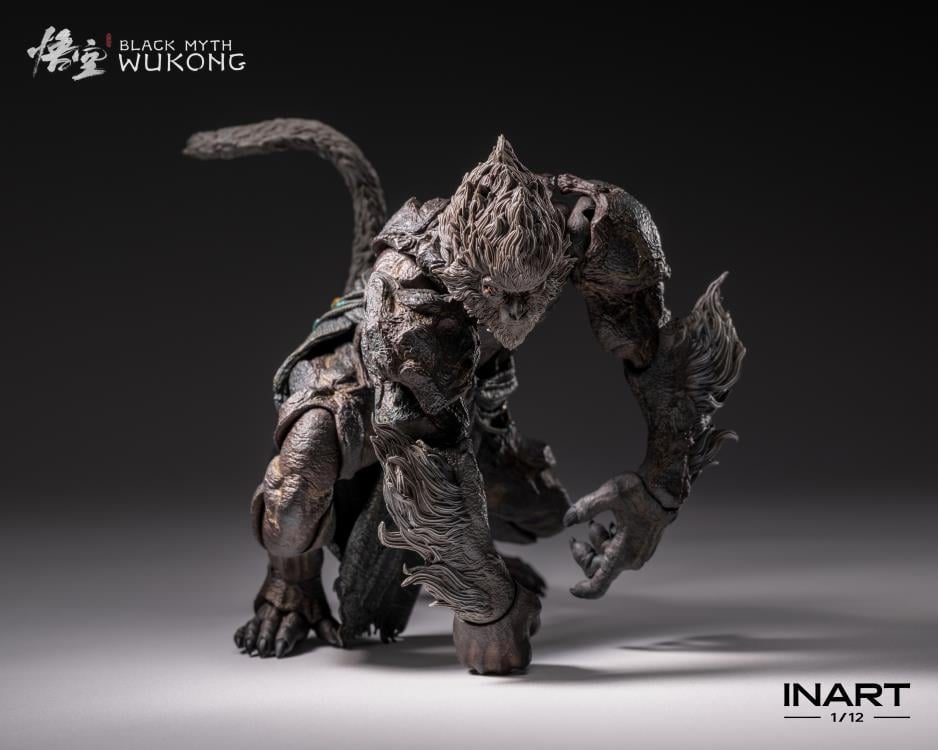 InArt Queen Studios Black Myth: Wukong Stone Monkey 1/12 Scale Action Figure - View 10