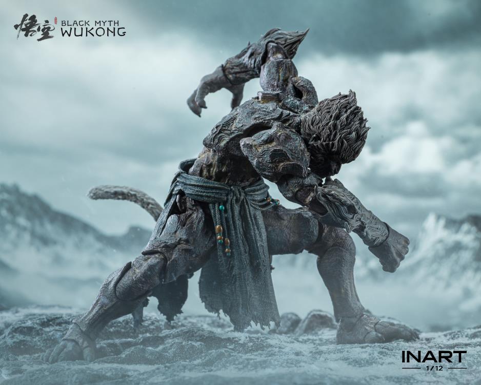 InArt Queen Studios Black Myth: Wukong Stone Monkey 1/12 Scale Action Figure - View 31