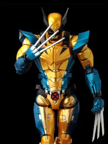 Sentinel Marvel Fighting Armor Wolverine Action Figure, 6.5-Inch
