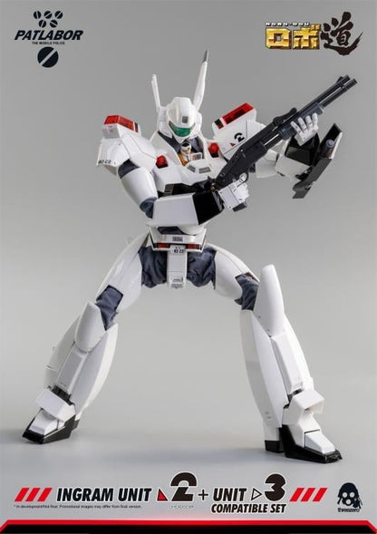 threezero Patlabor ROBO-DOU Ingram Unit 2 1/35 Scale Figure + Unit 3 Compatible Set - View 12