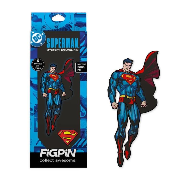 FiGPiN Quest DC Comics Superman Random Limited Edition Pin (3-Inch) - View 3