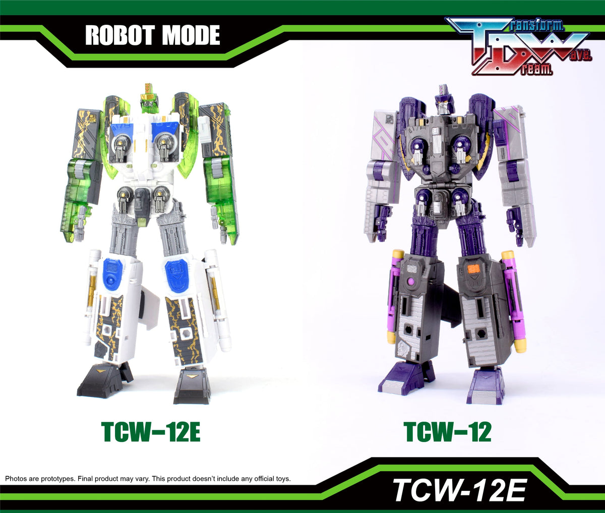 Transform Dream Wave TCW-12E Upgrade Kit in ABS and PVC - View 18