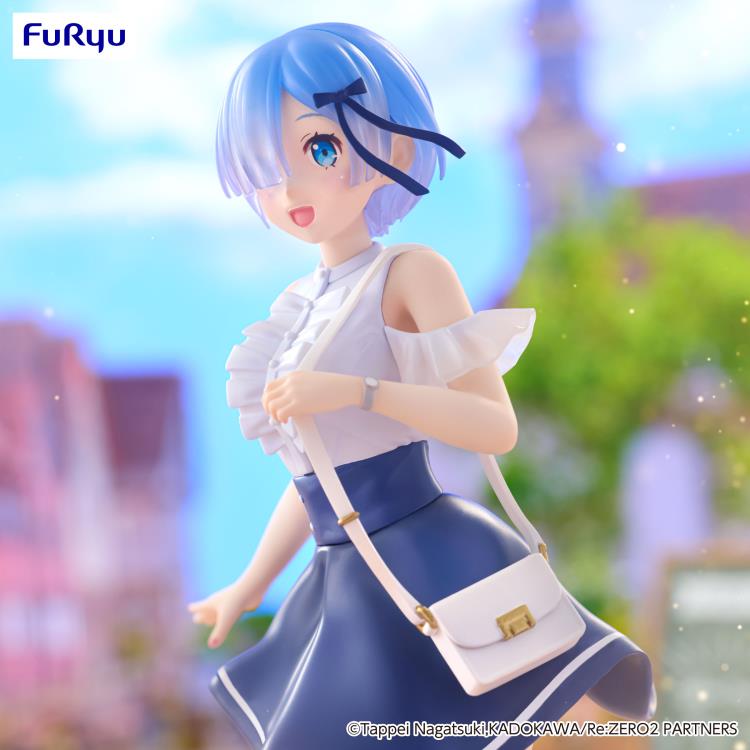FuRyu Re:Zero Starting Life in Another World Trio-Try-iT Rem (Date Plan Ver.) Figure, 8.26-Inch - View 7