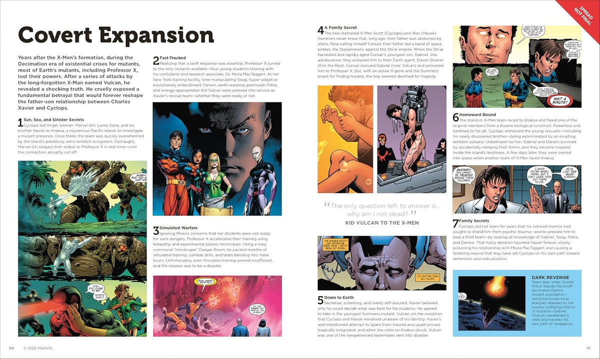 DK Publishing Marvel X-Men The Ultimate Guide Book - View 7