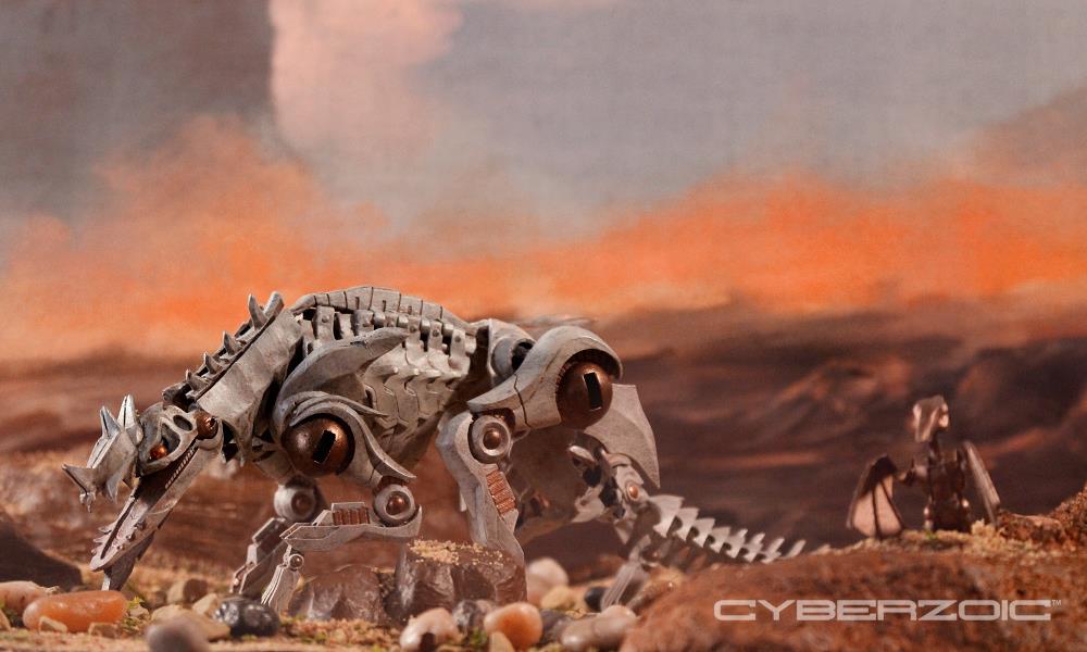 Creative Beast Studio Cyberzoic Razorhound Achillobator Armor Unit 1/18 Scale Accessory Set - View 9