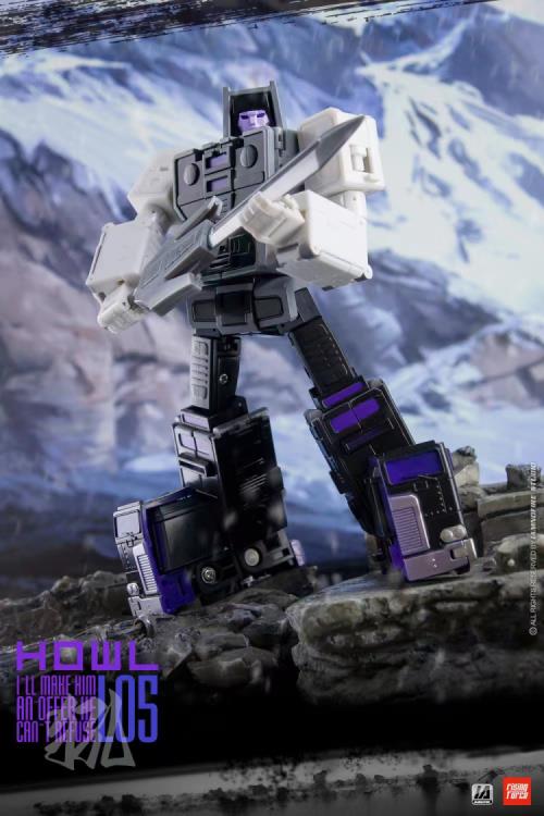Rising Force L05 Howl ABS and PVC Collectible Figure, 6.7-Inch - View 12