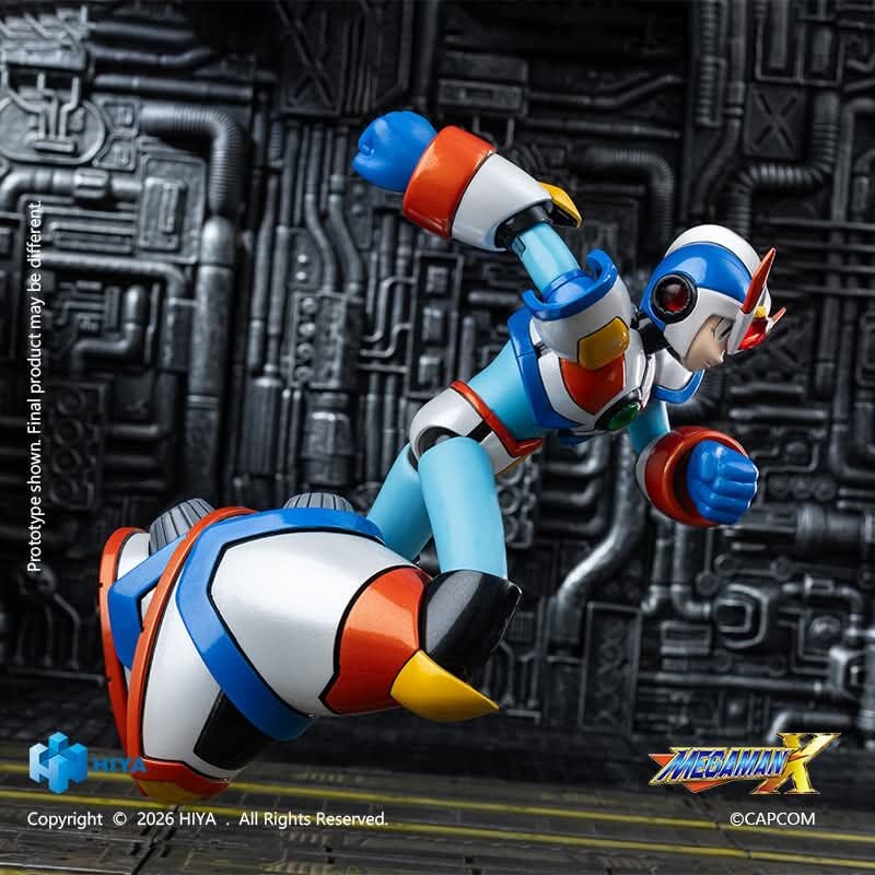 Hiya Toys Mega Man X Exquisite Basic X (Max Armor Ver.) 5.8-Inch Action Figure - View 8