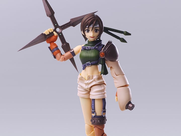 Square Enix Final Fantasy VII Bring Arts Yuffie Kisaragi Figure, 5-Inch - View 2