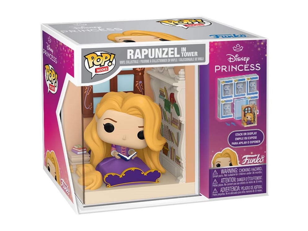 Funko Disney Princess Pop! Nooks Rapunzel in Tower Tangled Vinyl Figure - View 4