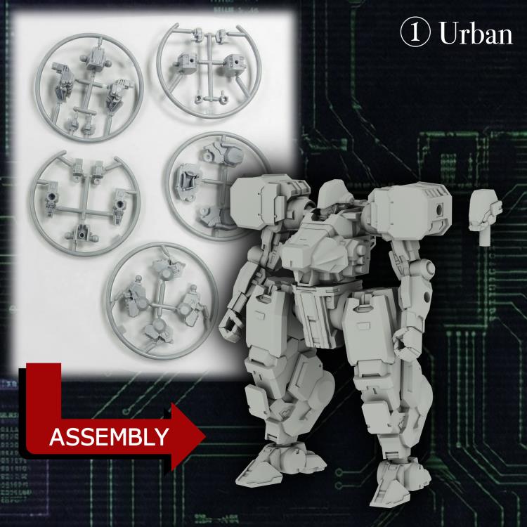 threezero Kikou Sensen Capsule-Dou Wave 1 Paracrax Box of 6 Model Kits (2.4-Inch) - View 4