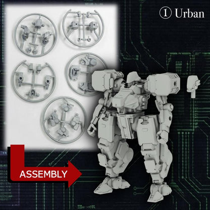 threezero Kikou Sensen Capsule-Dou Wave 1 Paracrax Box of 6 Model Kits (2.4-Inch) - View 4