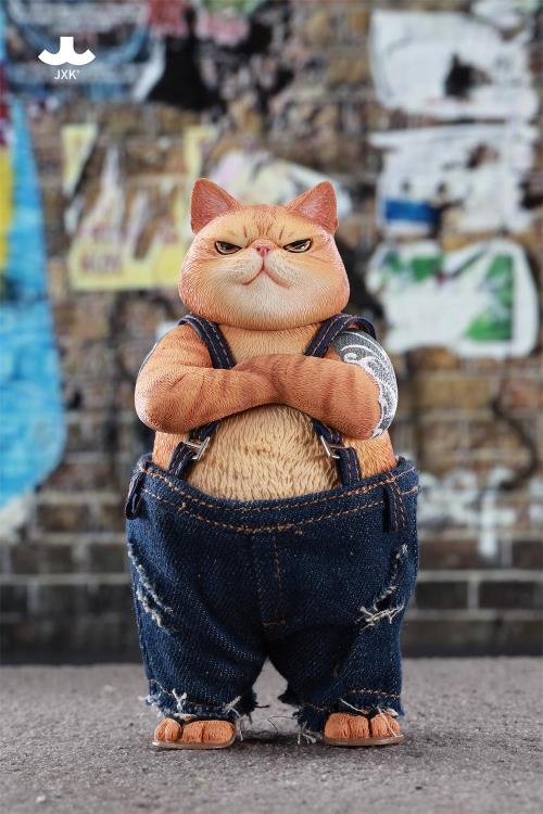 JxK.Studio Tough-Guy Cat (Ver. B) 4.5-Inch Resin Figure - View 11