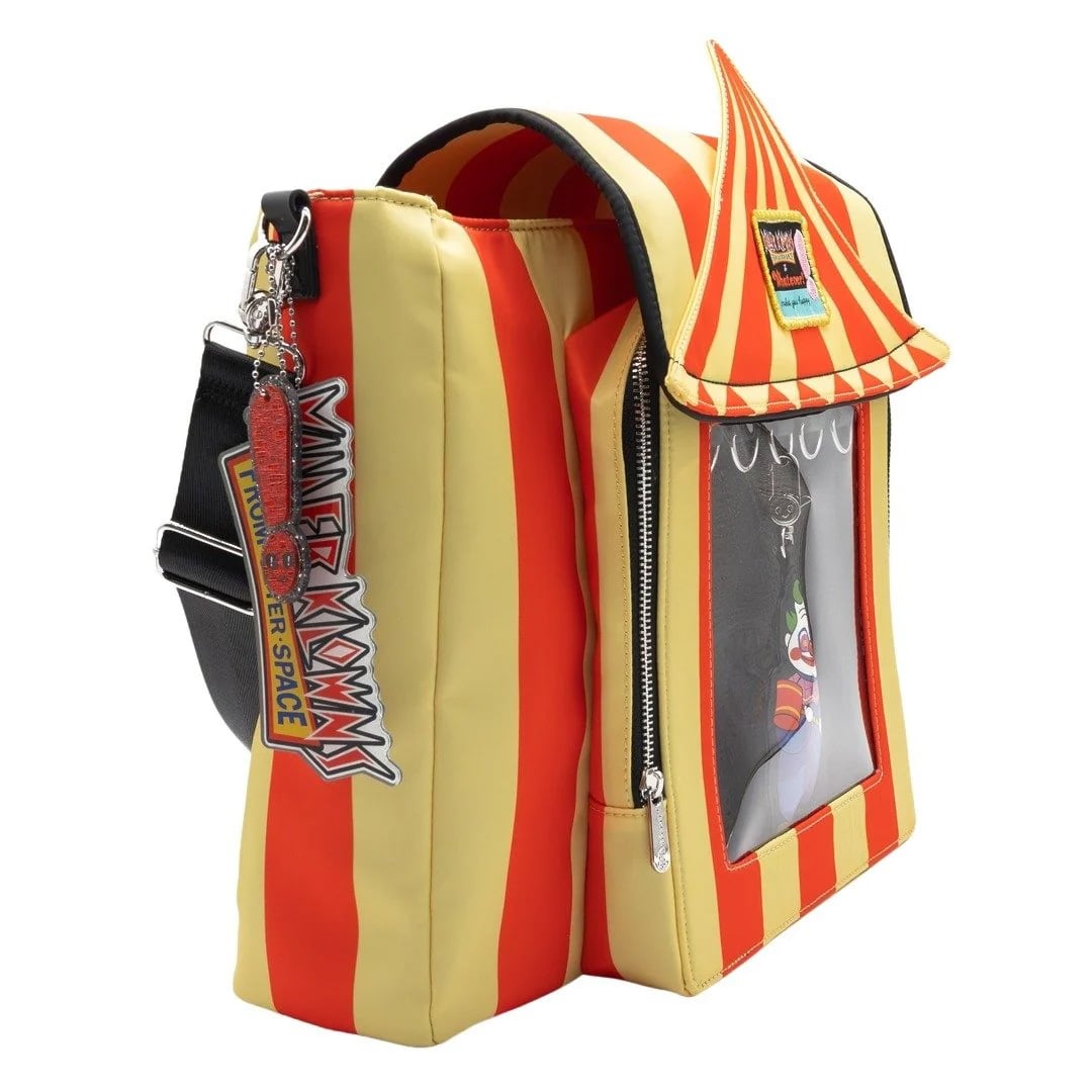 Whatever Killer Klowns from Outer Space Tent Pin Trading Crossbody Bag - View 4