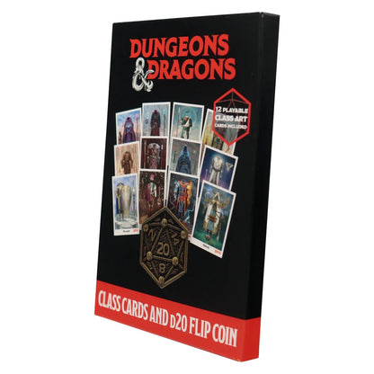 Fanattik Collectibles Dungeons & Dragons Class Cards and D20 Flip Coin Set - View 9
