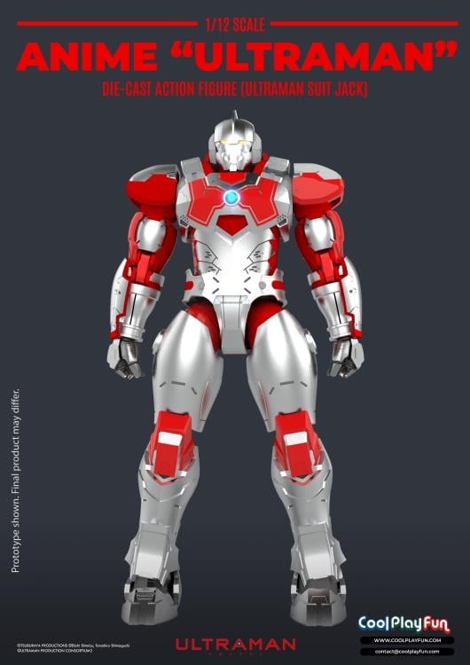 CoolPlayFun Ultraman (Jack Suit Ver.) 1/12 Scale Action Figure 7-Inch - View 3