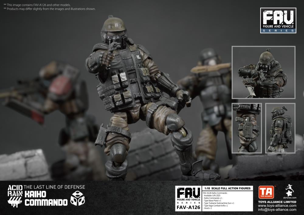 Toys Alliance Acid Rain FAV-A126 Kaiho Commando Action Figure - View 13