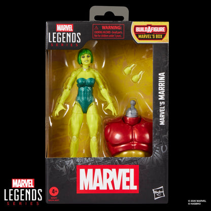 Hasbro Marvel Legends Alpha Flight Marrina Action Figure (Marvel's Box Build-A-Figure) - View 11