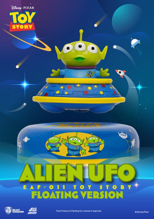 Beast Kingdom Toy Story Egg Attack Floating EAF-011 Alien UFO 3.7-Inch Figure - View 5
