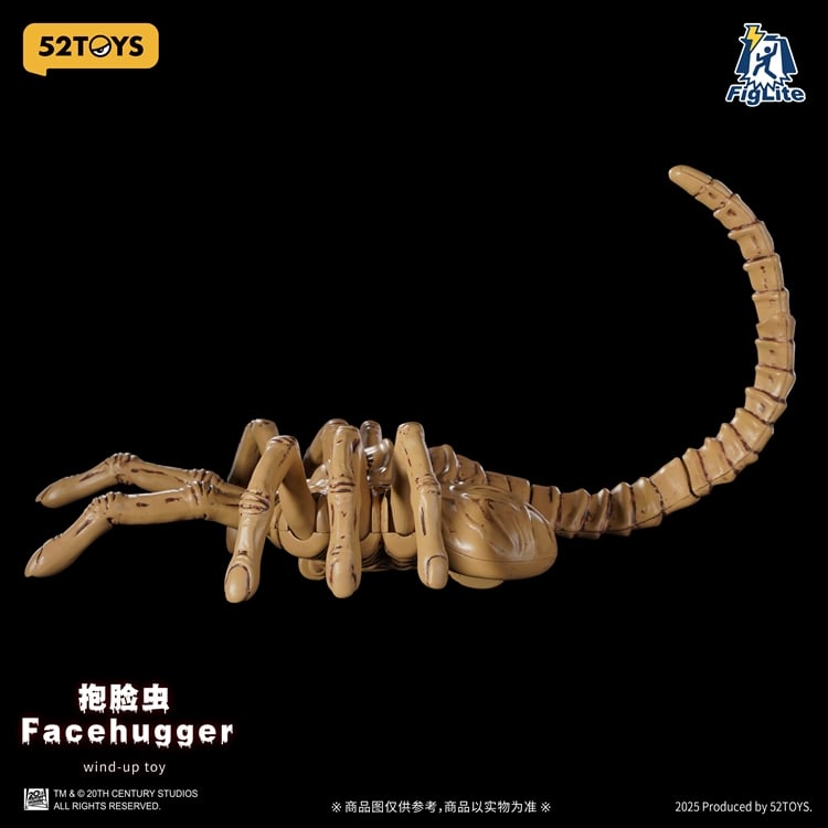 52Toys Alien FigLite Facehugger Wind-Up Toy in ABS and PVC - View 7